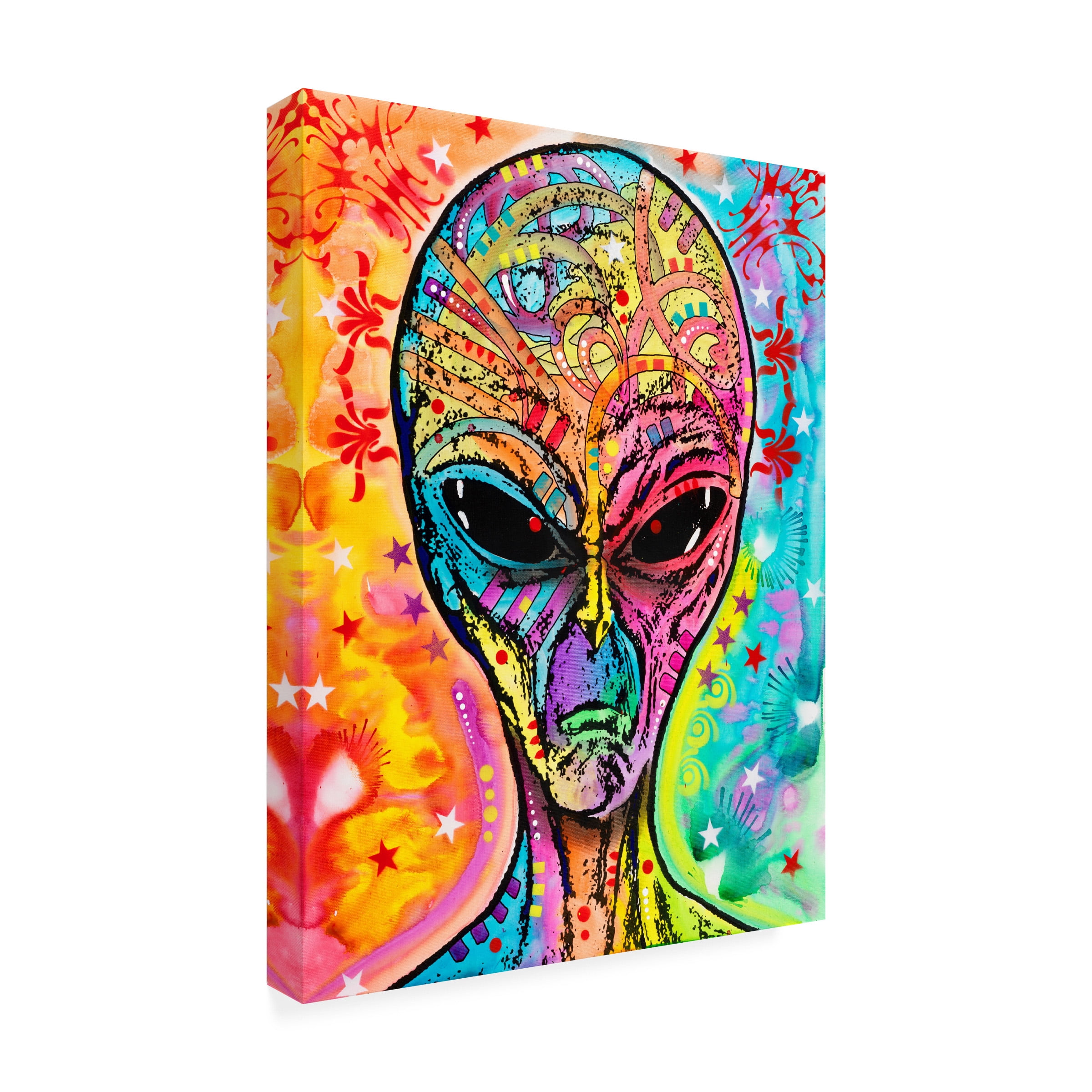 Trademark Fine Art 'Alien - Far Out' Canvas Art by Dean Russo