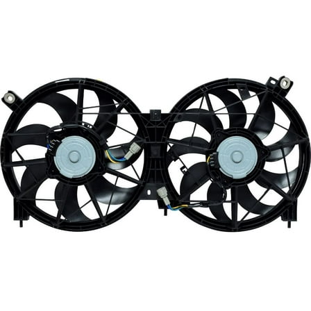 Automotive Cooling Dual Radiator and Condenser Fan Assembly For Nissan Fits Murano NI3115152