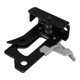 thumbnail image 1 of Pestillo de bloqueo del capó Unique Bargains de metal negro 2188800064, 1 of 6