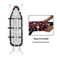 thumbnail image 4 of HELLHERO Hearts Pattern Ironing Board Cover, 15x54 Inches Polyester - Iron Table Cover for Sewing Room, Design Studio, Hobby Space, 4 of 5
