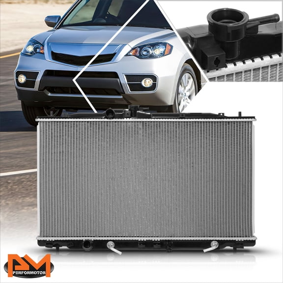 PM PERFORMOTOR Aluminum Core OE Style Cooling Radiator for 07-12 Acura RDX 2.3L AT/MT DPI-2916
