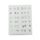 thumbnail image 1 of Juego de pendientes de plástico hipoalergénicos para mujer y niña, aretes Multicolor de dibujos animados, estrella, Luna, regalo de Navidad y boda, 36/18 pares, 1 of 4