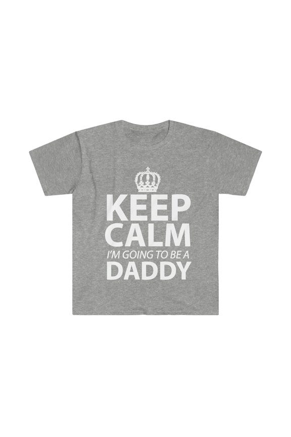 Keep Calm I'm Gonna Be A Daddy Unisex T-shirt S-3XL New Dad to be gift