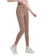 thumbnail image 2 of Pantalones deportivos casuales de cintura alta para mujer, con efecto lifting y medias de seda., 2 of 4