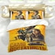 thumbnail image 5 of Película de Autoconfianza Conjunto de sábanas temático, trío de piezas, cómodo y amigable con la piel, diseño único, regalo de decoración para el hogar para familiares, amigos y fans,173cm *218cm, 5 of 6