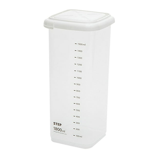 Bigersell Plastic Food Storage Containers with Lids Discount Sturdy Plastic Food Storage Containers with Lids Rectangular Shape Recyclable Vegetable Containers for Refrigerator Plastic Food Containers