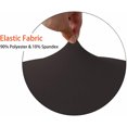 thumbnail image 4 of STTOAY Round Bar Stool Seat Covers Washable Stool Cushion Slipcover Elastic Bar Chair Covers, Chocolate, 4 of 6