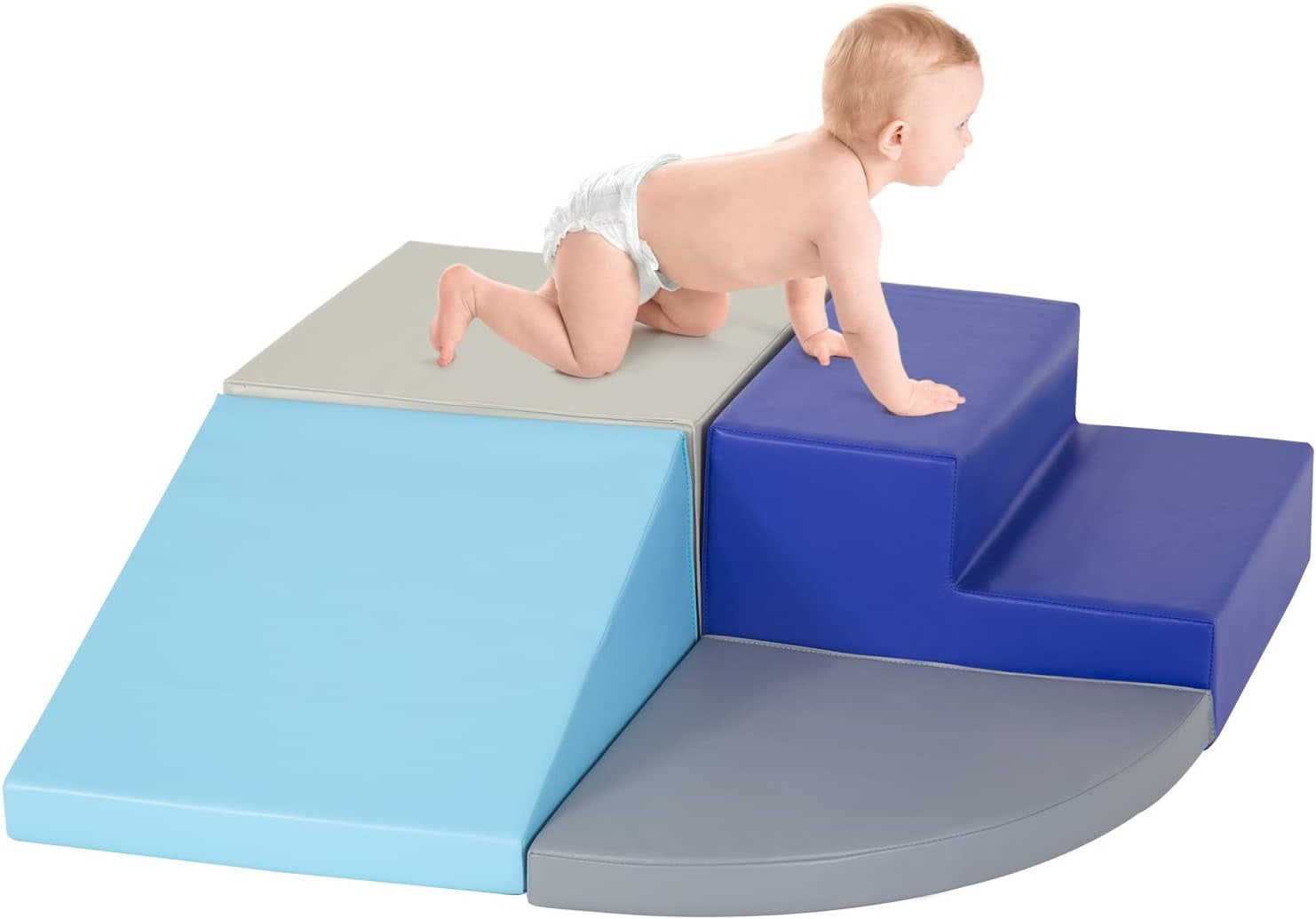 YRLLENSDAN Toddler Climbing Toys Indoor, Kids Foam Play Set Toddler Foam Climbing Blocks For