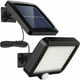 thumbnail image 1 of Lámpara solar para exteriores con 56 LED y sensor de movimiento, resistente al agua hasta 120°, IP65, con cable de 5 m [Clase energética A++], 1 of 5