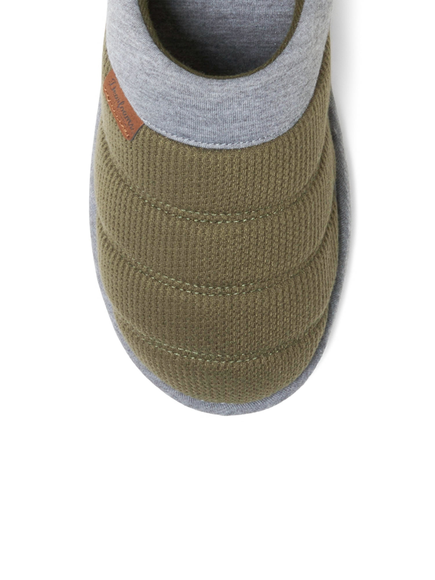 Dearfoams Cozy Comfort Men's Bound Knit Clog Slippers