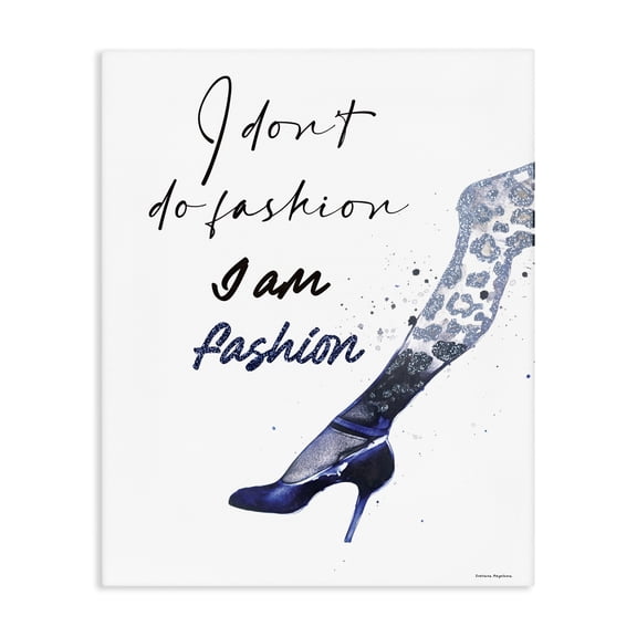 Stupell Industries Trendy I Am Fashion Canvas Wall Art, design by Svetlana Aleynikova