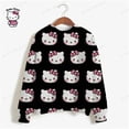 thumbnail image 3 of Sudadera con capucha de Hello Kitty para mujer, suéter Kawaii de gran tamaño, ropa de moda Y2k, otoño, 3 of 3