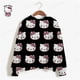 thumbnail image 4 of Sudadera con capucha de Hello Kitty para mujer, suéter Kawaii de gran tamaño, ropa de moda Y2k, otoño, 4 of 4