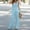 Sky Blue, variant on HUPOM Palazzo Pants For Women Dressy Cargo Pants Capris High Waist Rise Short Straight-Leg Sky Blue L