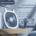 thumbnail image 3 of AZXY Desk Fan,Small Fans for Desk,Table Fans with Light for Home Desktop,Small Quiet Personal Tabletop Fans for Bedroom, 3 of 9