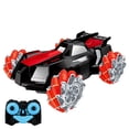 thumbnail image 2 of Amyove 2.4g Four-wheel Drive Remote Control Racing Car Rechargeable 360 Degree Rotating Lateral Drift Stunt Car With Light, 2 of 6