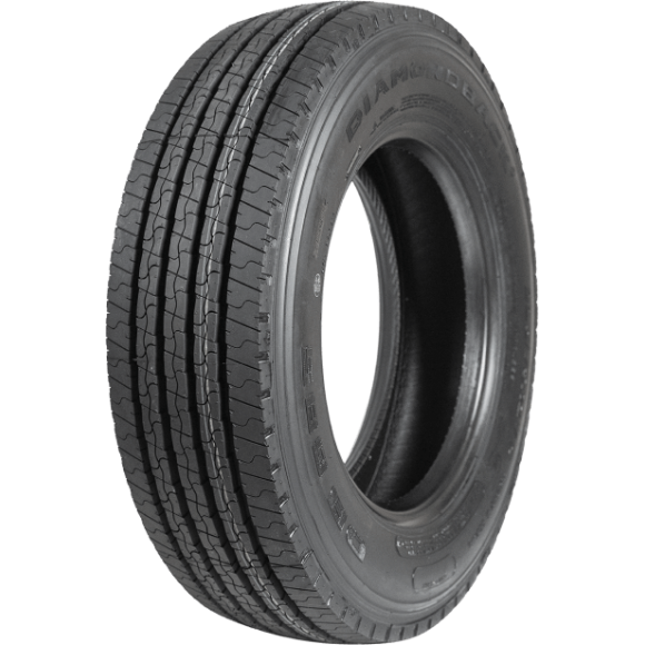 Taskmaster Tire 1014DB60140 Diamondback; ST205 x 75R15; Trailer; Radial; Black Sidewall; Tubeless; Non Directional Tread Design; 5 Years Prorated Warranty; Load Range D; 7/32 Inch Tread Depth