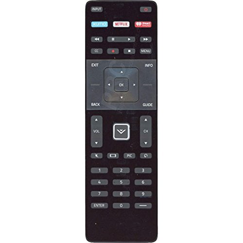 Nouvelle Télécommande XRT122 Adaptée pour VIZIO Smart TV D32-D1 D32H-D1 D32X-D1 D39H-D0 D40-D1 D40U-D1 D55U-D1 D58U-D3 D60-D3 E32H-C1 E40-C2 E40X-C2 E43-C2 E48-C250-C165