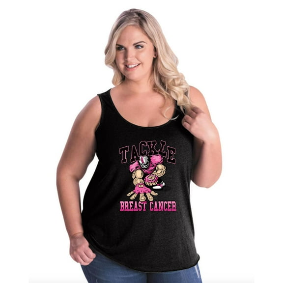 Normal is Boring - Women's Plus Size Tank Top, up to Size 28 - Tackle Breast Cancer