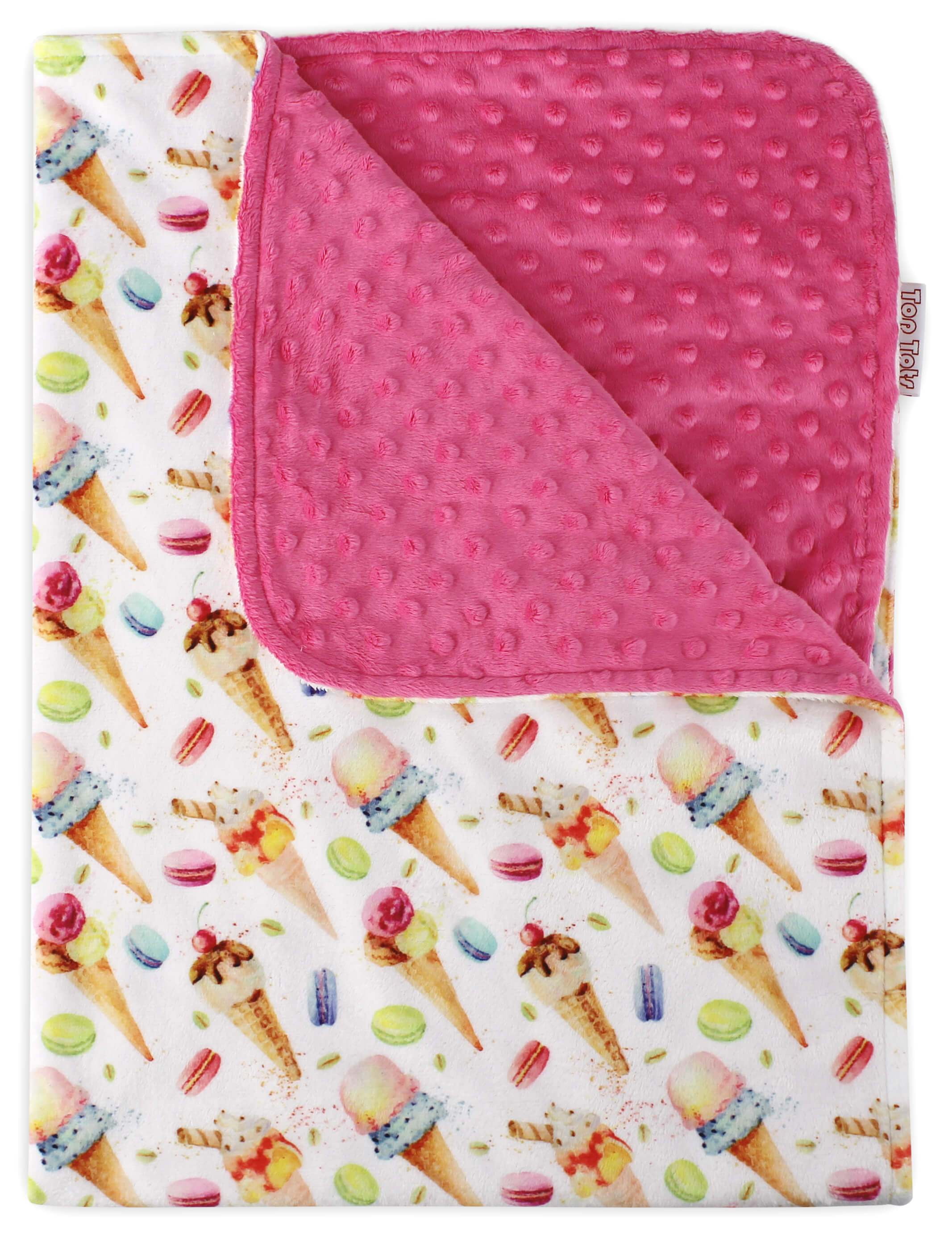 Top Tots Deluxe Minky Baby Blanket for Infant Boys and Girls, Floating