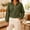 Army Green, variant on Liweisiy Women's Half Zip Stand Collar Sweatshirt Drop Shoulder Long Sleeve Solid Color Shirts With Pocket Casual Cropped Pullover Tops Red S