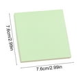 thumbnail image 3 of Sticky Notes Pad 100 Sheets 3x3 Inch Colorful Self-Stick Memo Pads Adhesive Notepads Office home Supplies Stationery Removable Notes, 3 of 5
