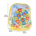 thumbnail image 4 of EeaseCA 1 Set Dinosaur Throwing Sandbag Board Game Target Sticking Ball Throwing Plate, 4 of 7
