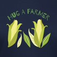thumbnail image 3 of CafePress - Hug A Farmer T Shirt - Women's Traditional Fit Dark T-Shirt, 3 of 4