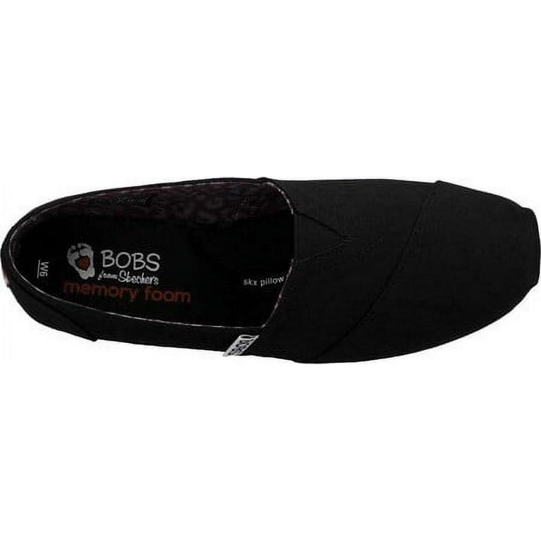 Skechers Bobs Plush Peace and Love 5 Women s Black