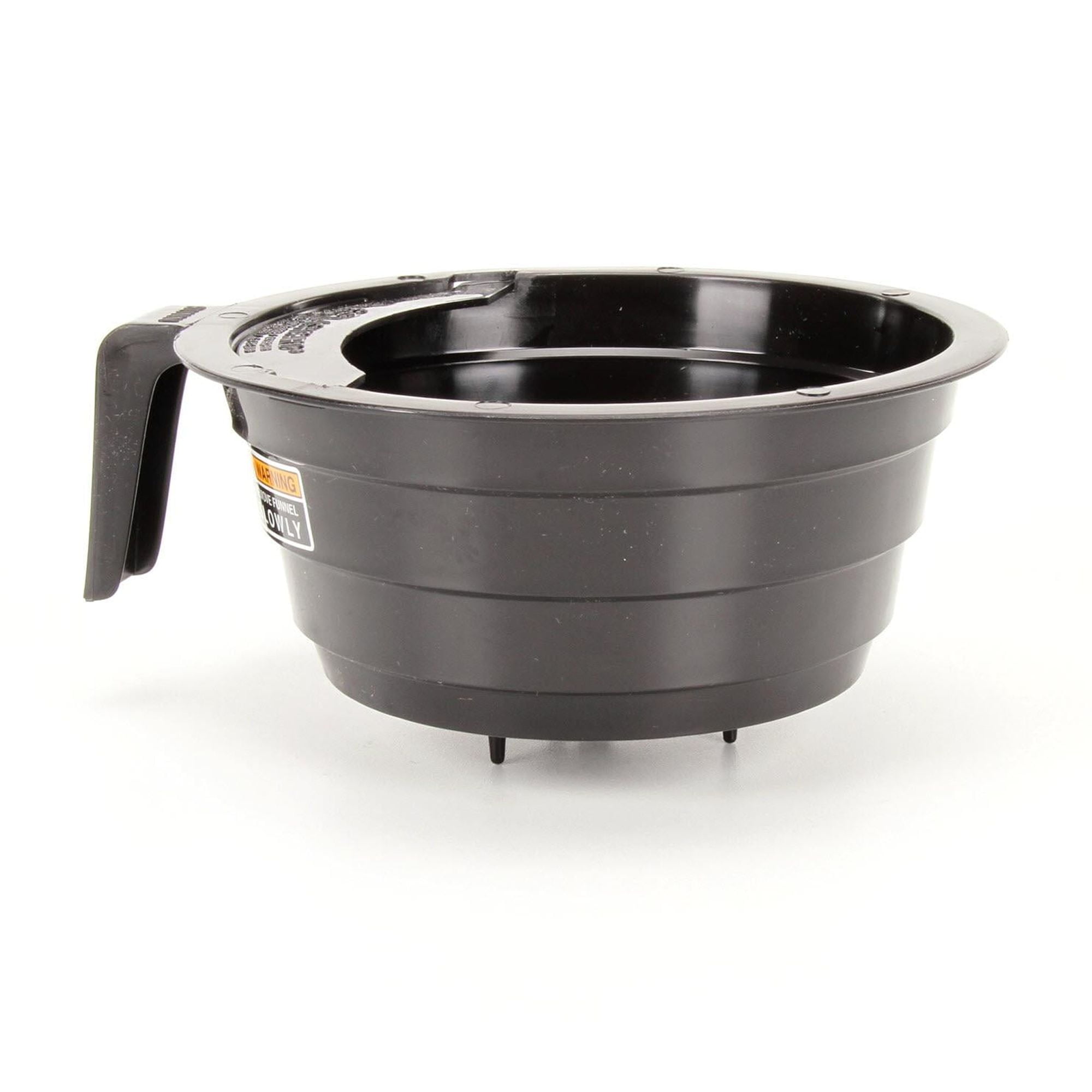 BUNN 20583.0003 Black Plastic Coffee Funnel with SplashGard and