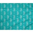 thumbnail image 4 of oneOone Polyester Lycra Fabric Circle|Leaves & Paisley Block Print Sewing Fabric BTY 56 Inch Wide, 4 of 4