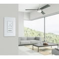 thumbnail image 5 of Westinghouse Lighting 7788500 Four Speed Ceiling Fan & LED Light Wall Control, White, 5 of 7