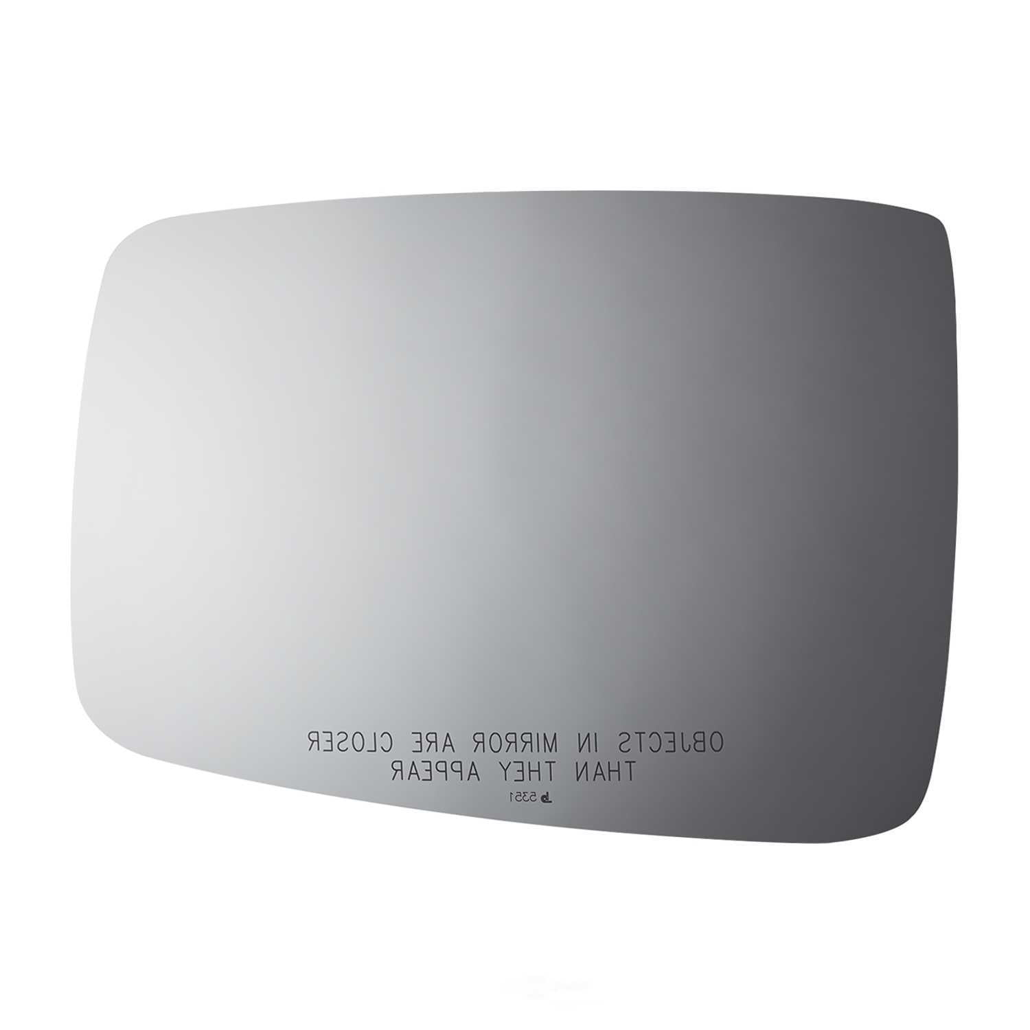 Burco Side View Mirror Replacement Glass - Clear Glass - 5351