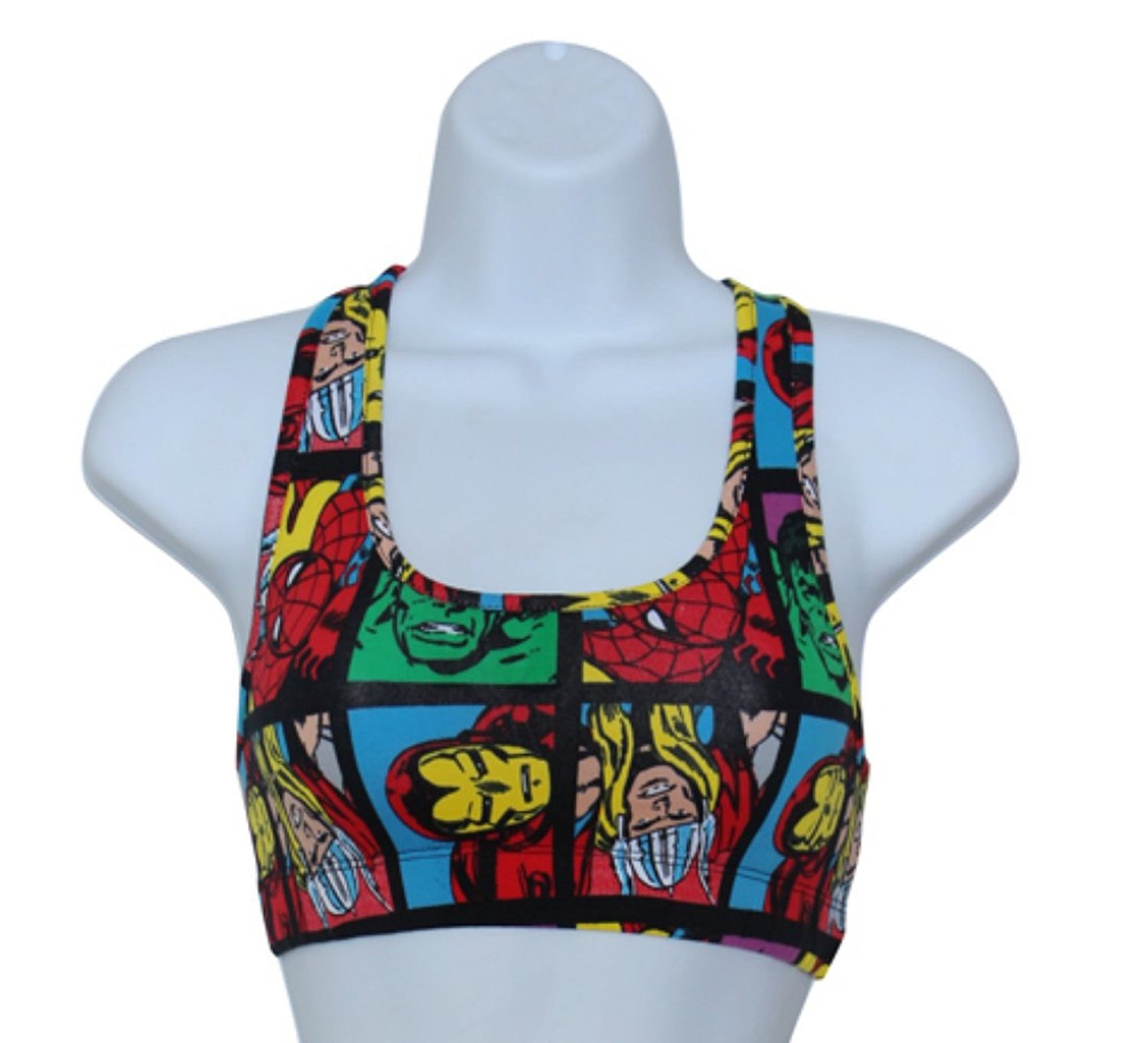 spiderman sports bra