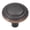 Bronze Tones, variant on Hickory Hardware Bel Aire Collection Knob, 1-1/8" Dia. - Vintage Bronze