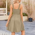 thumbnail image 7 of Viadha Summer Essentials Women Casual Loose Tank Dress Beach Pocket Sundress Sleeveless Dresses, 7 of 7