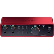 Focusrite 2i2 Gen 4 With KRK ROKIT G5 Studio Monitor Pair (Stands & Cables Included) ROKIT 8