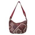thumbnail image 6 of Ethnic Style Canvas Bag For Women Crossbody Bag For Women Shoulder Ins G4L1, 6 of 7