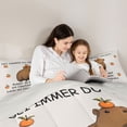 thumbnail image 4 of Erosebridal Cute Capybara Twin Comforter Sets,Kawaii Fruit Orange Print Bedding Set For Capybara Lovers ,Reversible Gray 2pcs, 4 of 7