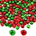 thumbnail image 1 of Craft Bells Zhanmai, 300 unidades, rojo y verde, 1,3 cm, Navidad, 1 of 7