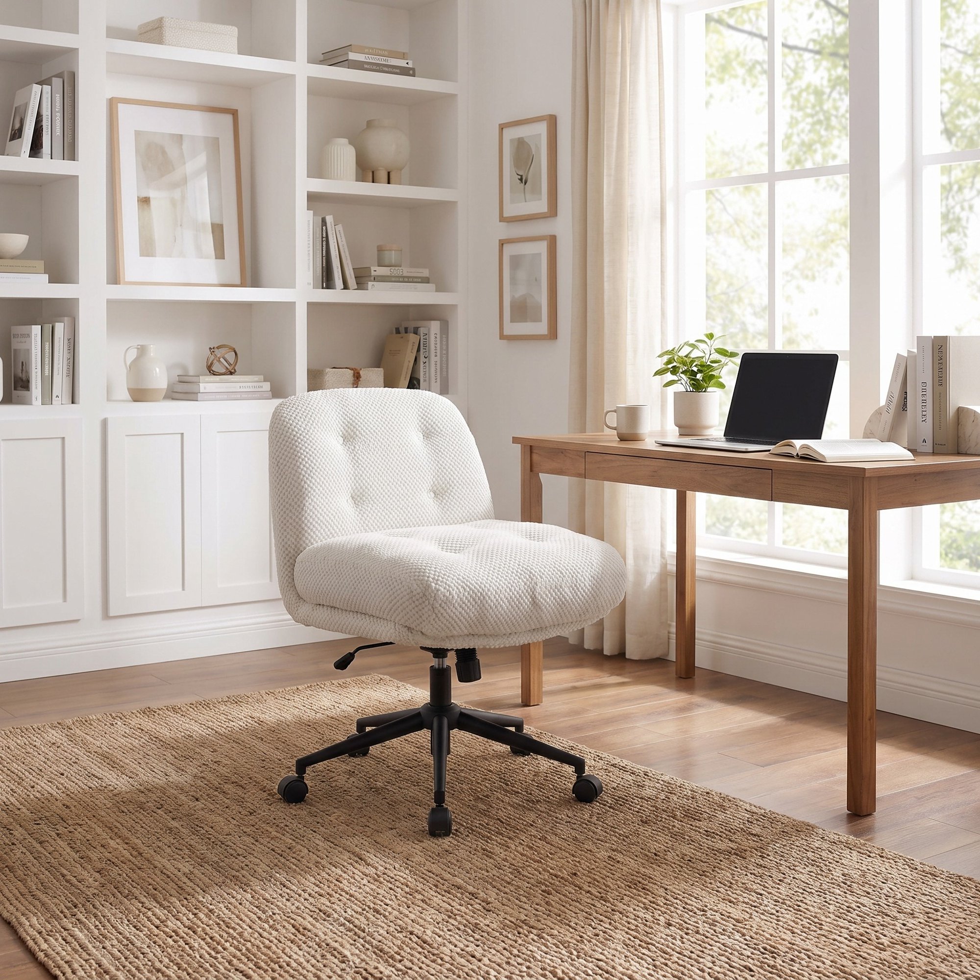 morpazx cross-legged office chair adjustable product