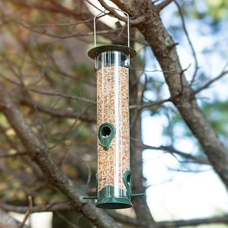 Classic Tube Hanging Bird Feeders For Bird Seed And More