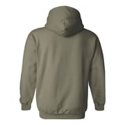 Men Multi Colors Hooded Sweatshirt Men Hoodies Color Military Green 2X-Large Size