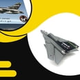 thumbnail image 2 of Colección de aviones de aleación fundida a presión, modelo de simulación de pie, avión doméstico, niños, adultos, Navidad, artesanía interior, escala 1/100 Yuarrent FN000824-00, 2 of 7
