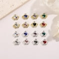 thumbnail image 6 of dianhelloya 10Pcs Shiny Love Heart Nail Rhinestones Multicolor Alloy Crown Nail Charms Jewelry Accessories Ornaments DIY Nail Art, 6 of 8