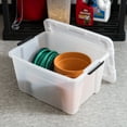 thumbnail image 4 of IRIS 32 Qt. Plastic Storage Bin with Lid, Stackable Storage Containers, Tote, 4 of 8
