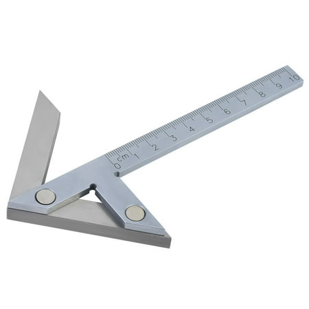 

Feoflen Steel 4-90mm Center Angle Gauge Portable Centering Square Gauge Angle Ruler Center Angle Gauge Center Square Finder