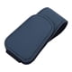 thumbnail image 2 of Soporte de cuero sintético para gafas de coche, con clip para colgar gafas, ahorra espacio para la visera. Azul oscuro, 2 of 9