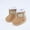 Brown, variant on URMAGIC 0-18M Newborn Baby Cute Boots Winter Infant Soft Sole Anti-Slip Shoes Toddler Solid Button Snow Warm Boots