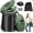 Green, variant on XXL Portable Toilet for Camping,880lbs Capacity,19.7" H Adjustable Outdoor Toilet with 7 Garbage Bags,Porta Potty for Adults,Collapsible Luggable Loo for Camping